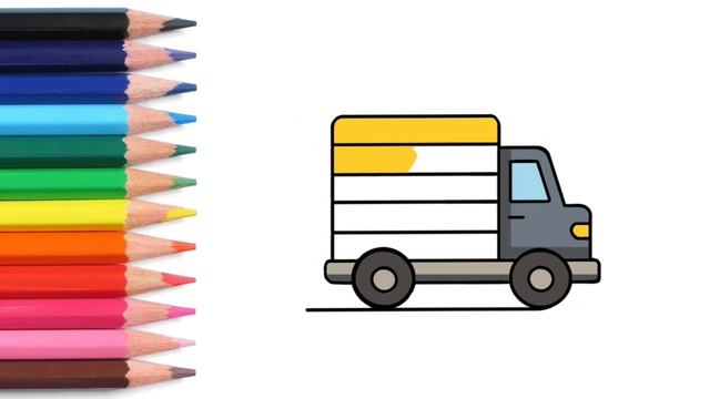 Алфавит для детей учим буквы весело мультики раскраска как нарисовать грузовик азбука простые слова смотреть онлайн