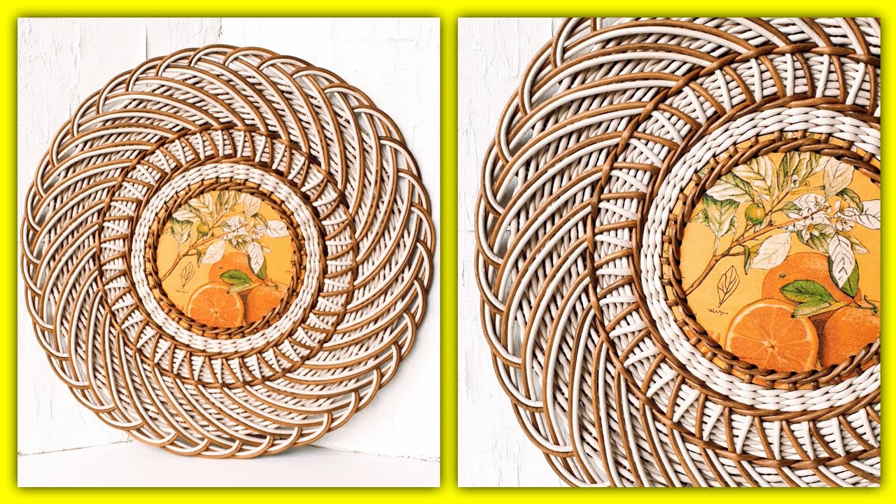 Шикарное панно с ажурной загибкой! МК! смотреть онлайн