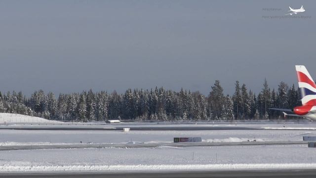 [4K] Planespotting During A Snowstorm: Plane Spotting at Oslo Gardermoen Airport: Episode 14 смотреть онлайн