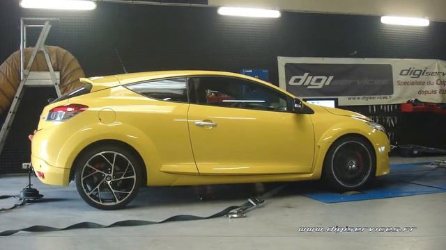 Renault Megane 3 RS 250cv Reprogrammation Moteur @ 324cv Digiservices Paris 77 Dyno смотреть онлайн