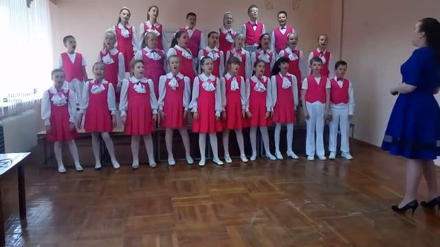 195 Младший хор образцового коллектива Музыкально хоровой студии ЭХО ,г Комсомольск на Амуре Вол смотреть онлайн