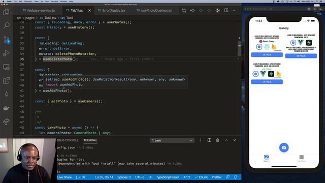 Ionic React Photo Gallery Tutorial With Firebase and React Query; Code Walkthrough [FULL TUTORIAL] смотреть онлайн