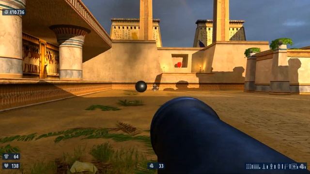 Священные Дворы , Serious Sam HD: TFE , сложность круто, все монстры, все секреты! #17 смотреть онлайн