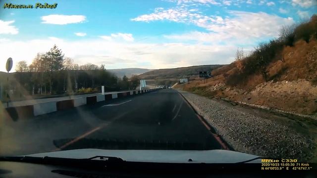 Поездка на Домбай (часть 1). Из Ессентуков в Кисловодск. смотреть онлайн