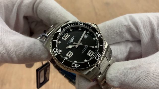 Longines Hydroconquest Ceramic 41mm Automatic L37814566 Watch | Unboxing E Review | Valjoux Relogios