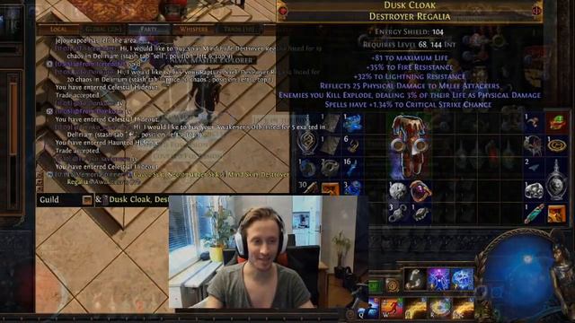 Path of Exile 3.10: DELIRIUM DAY #8-9 Highlights MIRROR OF KALANDRA, "YOU ARE HACKING BRO!" смотреть онлайн
