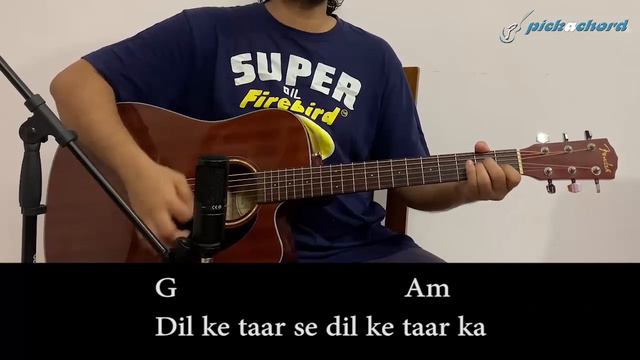 Bheegi Bheegi Raaton Mein - By Adnan Sami | Chords | Playthrough | Pickachord смотреть онлайн