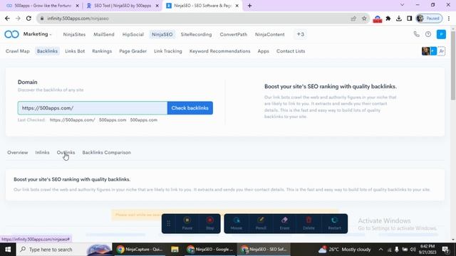 How to find emails from backlinks through inlinks and Outlinks |NinjaSEO| смотреть онлайн
