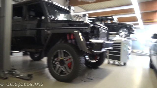 BRABUS 700 G63 - Start Up And LOUD Revs + Brabus S900, Brabus G65 900, Brabus 4x4 Etc