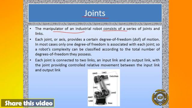LECTURE-52 #Robotics#Robots Terminology (CH.7,PART-3) ##CAD/CAM#MECH.ENG_4th Sem смотреть онлайн