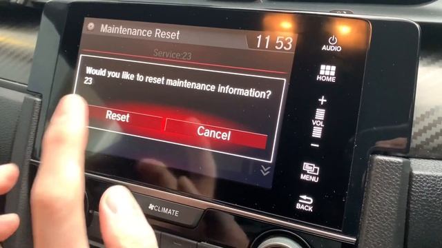 Service Light Reset - How To - Honda Civic Generation 10 #servicelight #howtoreset #hondacivic