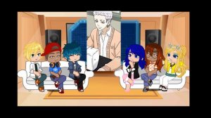 🎐//Реакция Леди Баг и Супер Кот на будущего парня Маринетт// Парень × Мицуя Такаши//🎐