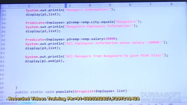 Java 1.8 New Features || Employee Management Application by using Predicate Part - 3|| by Durga смотреть онлайн