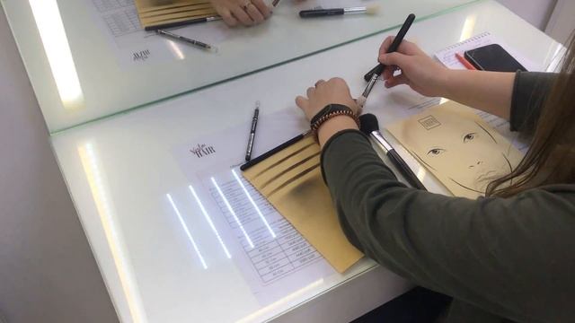 Работа на фэйсчартах. Занятие по курсу "Визажист". Facechart. смотреть онлайн