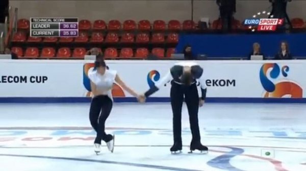 Ksenia Stolbova Fedor Klimov - Rostelecom Cup 2014 SP Москва, Россия