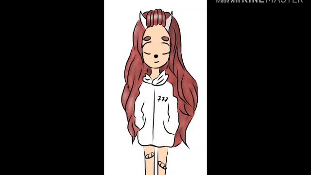 Рисую в ibis paint x (мой персонаж) смотреть онлайн