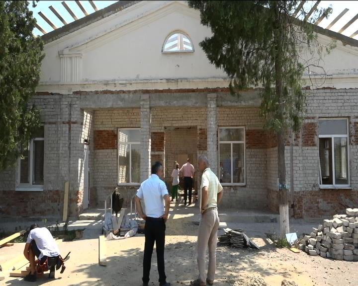 Капитальный ремонт СДК в хуторе Чернышев смотреть онлайн