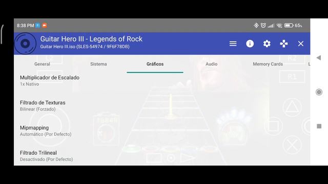 mejor configuración para guitar hero 3 en aethersx2 gamma media y baja смотреть онлайн