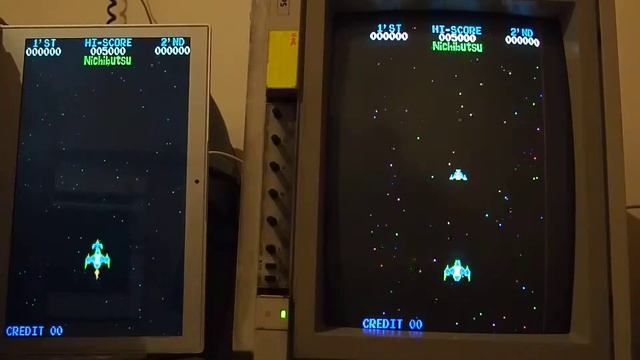 Arcade Moon Cresta Full Attract Mode vs. MAME смотреть онлайн