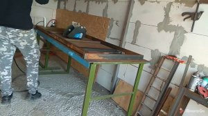 Мини-диван из профильной трубы своими руками ✋