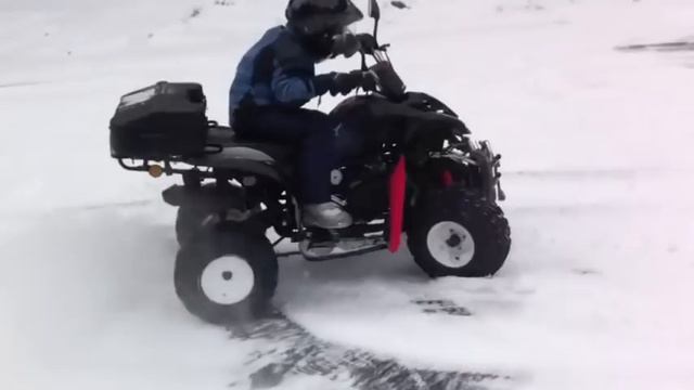 yamaha grizzly700 atv150cc on the ice смотреть онлайн