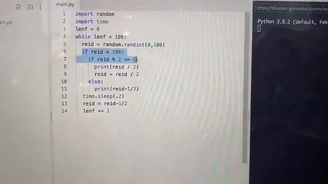 My first Python coding project-How to generate 100 random numbers between 1-100 смотреть онлайн