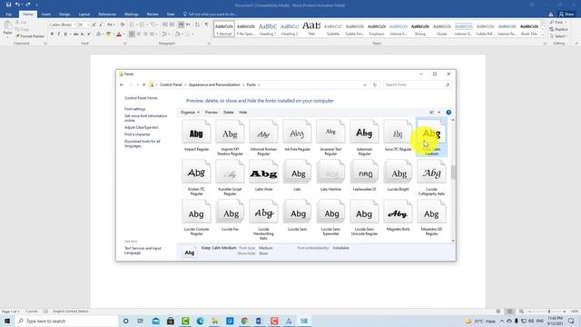 How to Add New Fonts in MS Word || Fonts For MS WORD смотреть онлайн