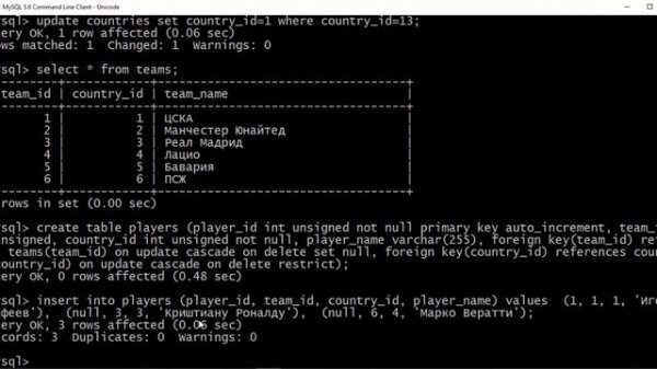 Урок 54. MySQL. Связи между таблицами. JOIN’ы