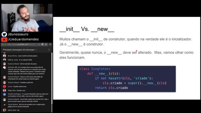 Live de Python #64 - Programação orientada a objetos #3 - Composição e métodos mágicos смотреть онлайн