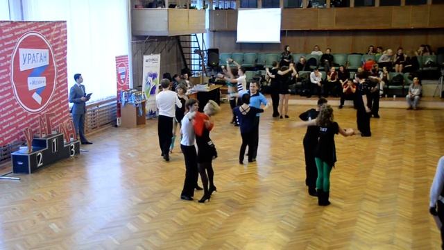 ХАСТЛ, УРАГАН 2017, Рейтинговый турнир, ДнД Beginner 18 финала, заход 3, танец 1 смотреть онлайн