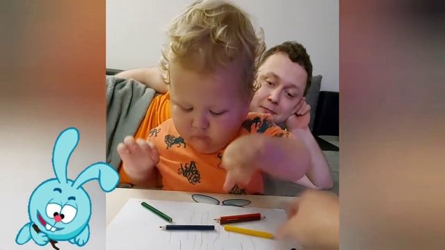 Учимся рисовать,развитие ребёнка. Learning to draw, child development.child development. смотреть онлайн