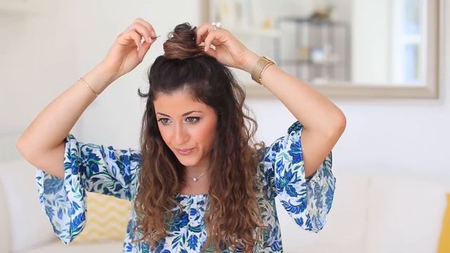 3 Easy Hairstyles For Curly Hair