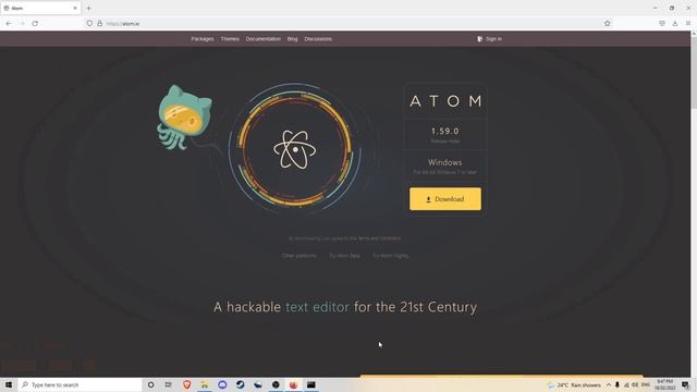 Python Beginners Tutorial [2] - Installing Atom! смотреть онлайн