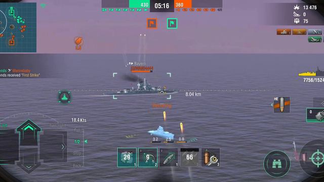 Premium Canadian Destroyer "Huron" Review - World of Warships Blitz смотреть онлайн
