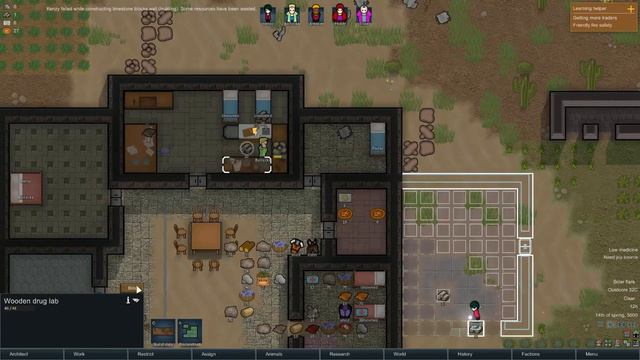 RimWorld - PERMADEATH - "Raiders Drugs are Ready!" смотреть онлайн