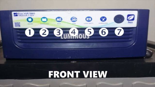 UNBOXING LUMINOUS ECO 12 VOLTS 1400VA INVERTER.