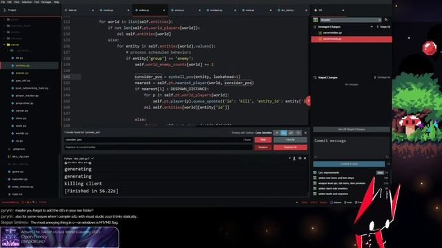 ? Making an Online Multiplayer Game with Python/Pygame (#4) смотреть онлайн