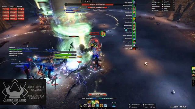 Lion's Lair & Barbaric Raid | VMoL 2nd Boss | Warden Off Tank | RUS