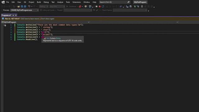 Escape Tutorial Hell: Learn C# Building a Math Game in 2022 - Part 4 (Most used data types) смотреть онлайн