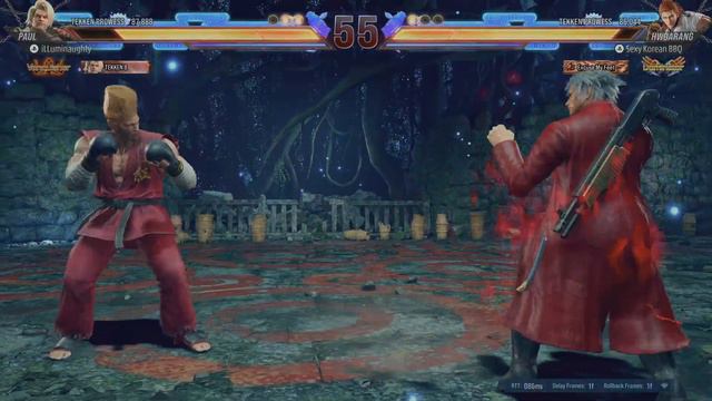 TEKKEN 8 Ranked - Paul (Me) Vanquisher Vs. Hwoarang (Korean BBQ) Vanquisher