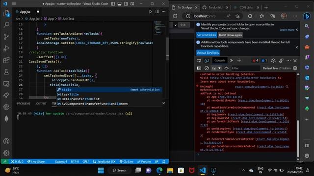 Todo List App using React and Vite.js | Beginners react project Tutorial смотреть онлайн