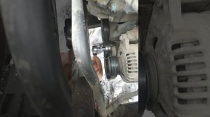 шкода 1.4 замена ролика генератора