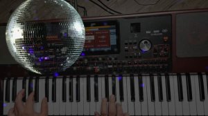 Диско 80-ых на синтезаторах KORG pa1000 и Yamaha psr sx900