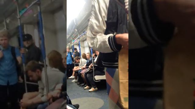 Russia, Moscow, 03.05.2018, metro, street musicians, Москва, метро, уличные музыканты, смотреть онлайн