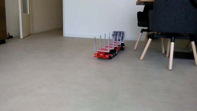 1/14 Renault Magnum and logging trailer смотреть онлайн