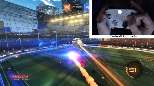 Gameplay of Rocket League w/ Xbox One Controller [Claw Grip] смотреть онлайн