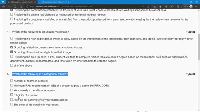 NPTEL Introduction to Machine Learning Week 1 Quiz Assignment Solutions | Jan 2022 | IIT Madras смотреть онлайн