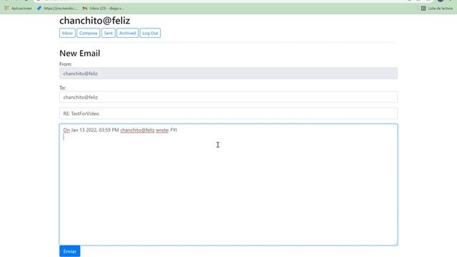 CS50-Web Programming With Python and Javascript-Mail смотреть онлайн
