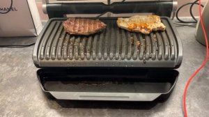 Стейк Бавет Мираторг жарим на гриле Tefal OptiGrill + XL GC722D