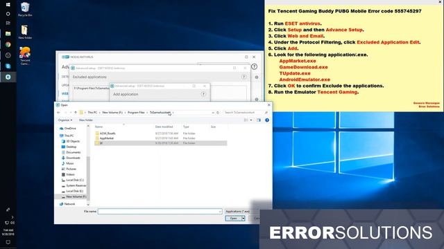 Fix Tencent Gaming Buddy Emulator PUBG Mobile Error code 555745297 смотреть онлайн